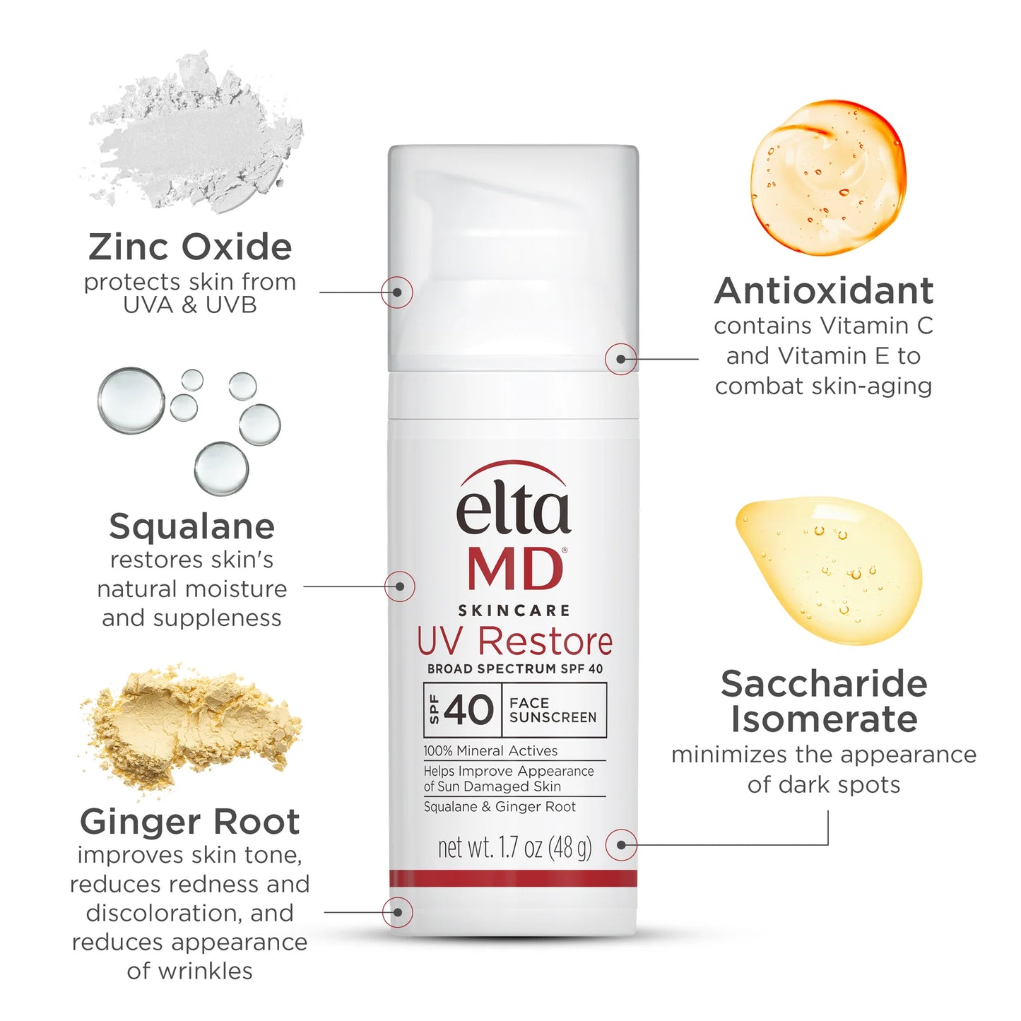 EltaMD UV Restore Broad Spectrum Face Sunscreen SPF40
