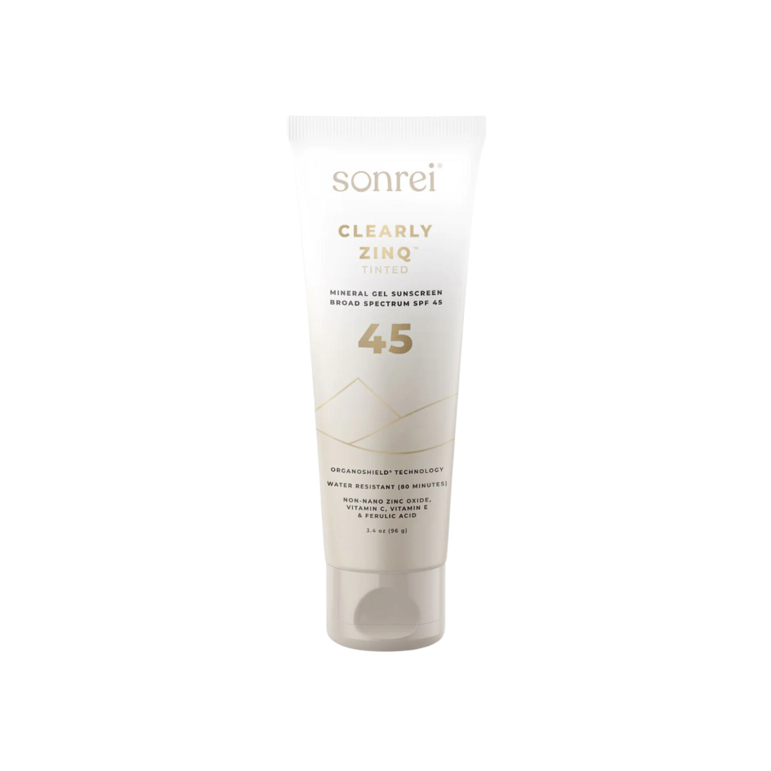 Clearly Zinq Tinted Mineral Gel SPF45