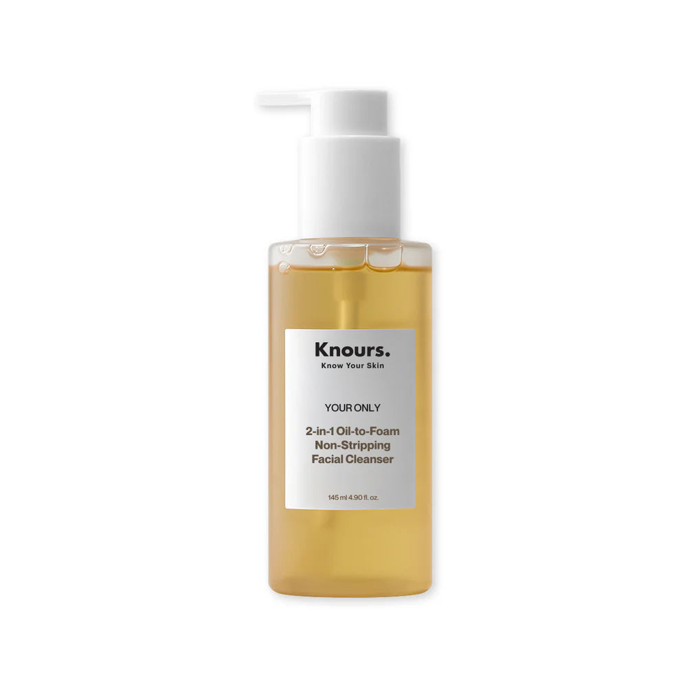 Your Only 2-in-1 Oil-to-Foam Facial Cleanser